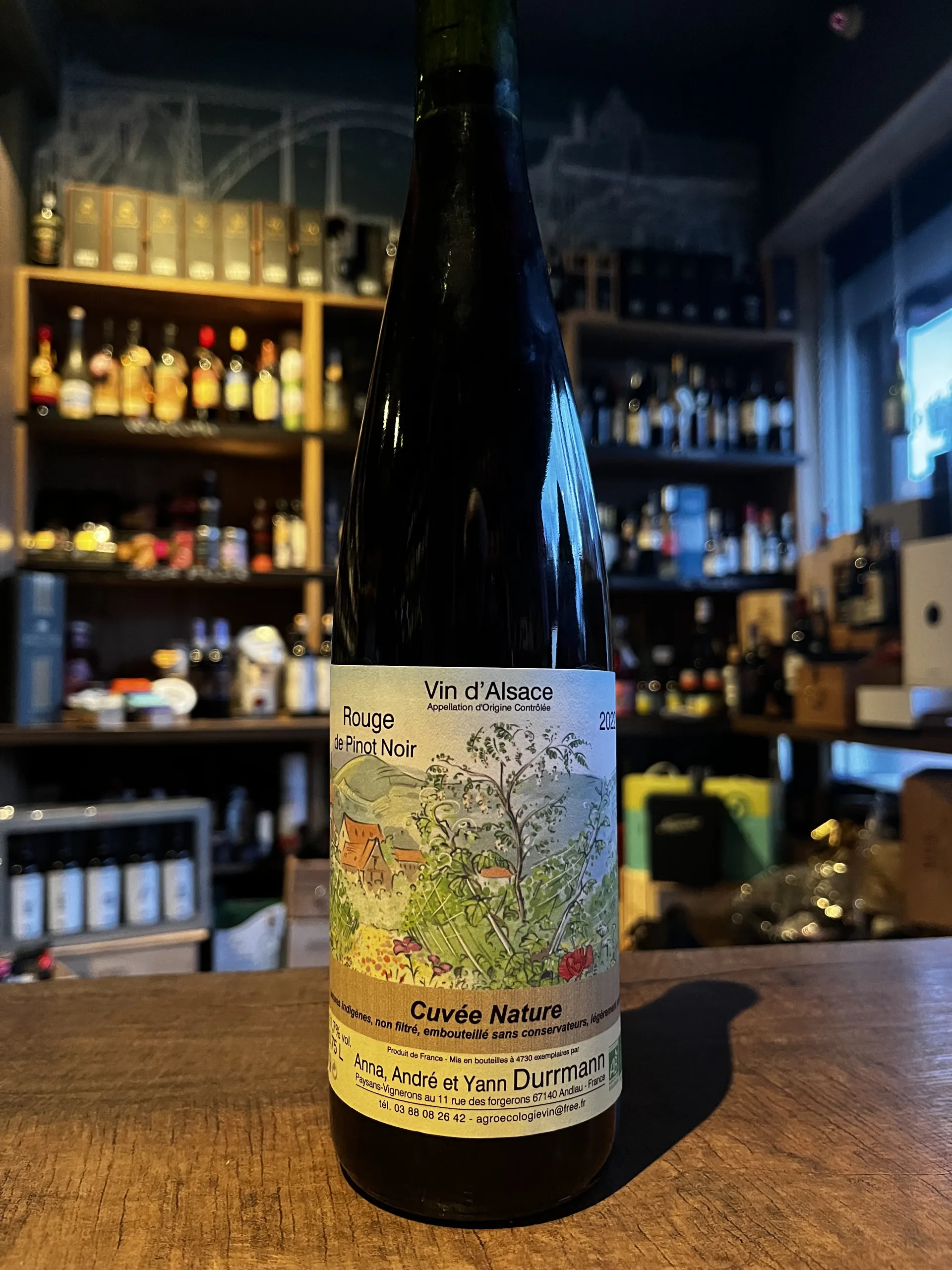 Anna et André Durman Cuvée Nature Pinot Noir
